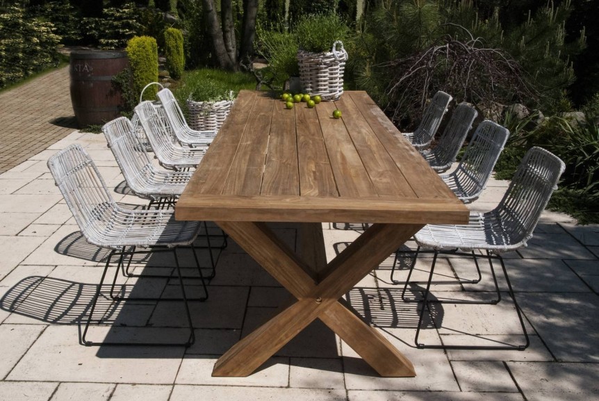 Stół i krzesła na taras – solidne i modne meble do Twojego ogrodu