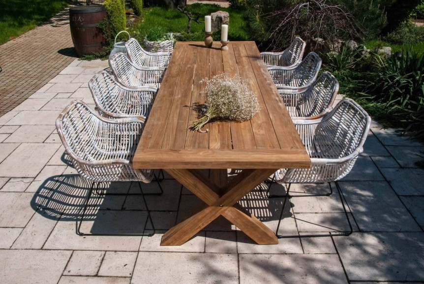 Stół tarasowy – najlepsze modele do Twojego ogrodu