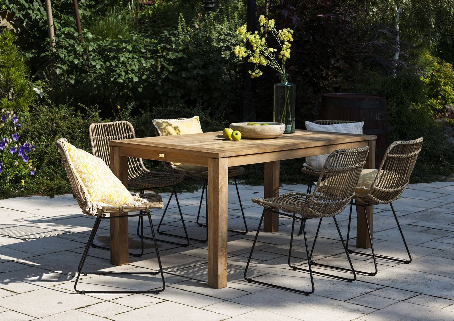 stół ogrodowy drewniany - Nimes